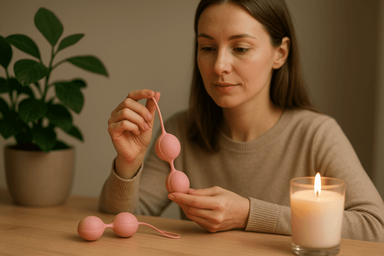 Explora las bolas chinas para fortalecer el suelo pélvico, mejorar el control urinario y la vida sexual, y facilitar la recuperación postparto.