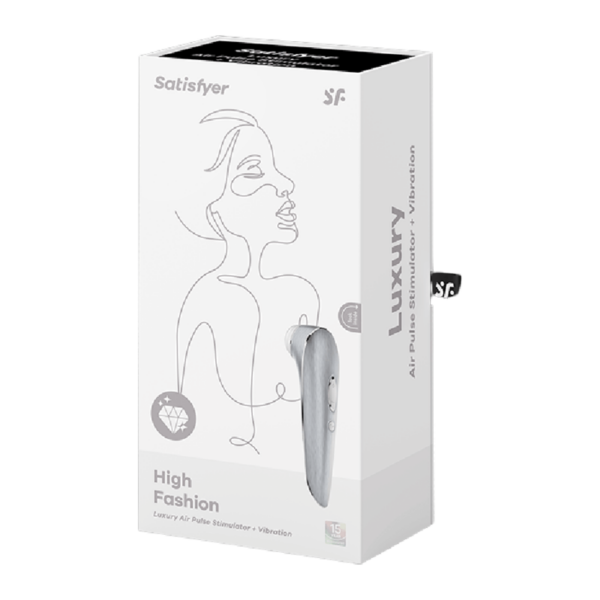 SATISFYER - HIGH FASHION LUXURY ESTIMULACION ONDAS Y VIBRACION - Imagen 5