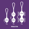 REWOLUTION - REWOBEADS BOLAS VIBRADORAS CONTROL REMOTO CON TECNOLOGIA WATCHME - Imagen 4