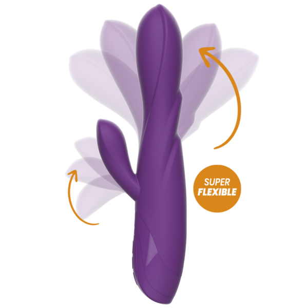 REWOLUTION - REWORABBIT VIBRADOR FLEXIBLE CON RABBIT - Imagen 3