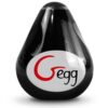 G-VIBE - HUEVO MASTURBADOR TEXTURADO REUTILIZABLE NEGRO - Imagen 2