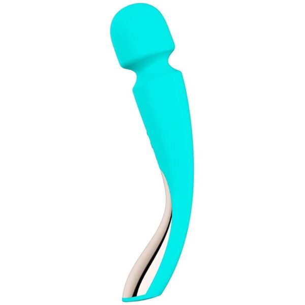 LELO - MASAJEADOR SMART MEDIUM WAND 2 VERDE AGUA - Imagen 3