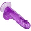 CALEXOTICS - SIZE QUEEN DILDO LILA 15.3 CM - Imagen 3