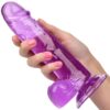 CALEXOTICS - SIZE QUEEN DILDO LILA 15.3 CM - Imagen 5