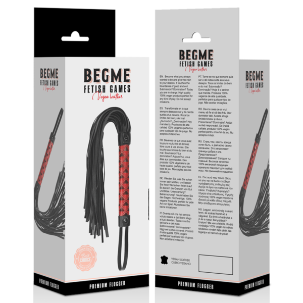 BEGME - RED EDITION LÁTIGO CUERO VEGANO - Imagen 5