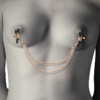 COQUETTE CHIC DESIRE - FANTASY PINZAS METALICAS PEZONES CON CADENA - Imagen 2