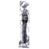 ALL BLACK - RIDGED DUCHA ANAL SILICONA 27 CM - Imagen 2