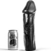 ALL BLACK - DONG 28 CM SIN TESTÍCULOS