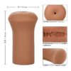 CALEXOTICS - MASTURBADOR BOUNDLESS STROKER COLOR CARAMELO - Imagen 5