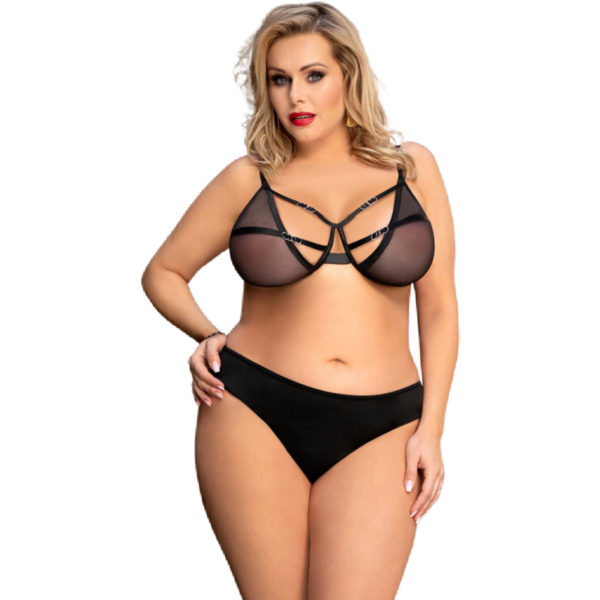 QUEEN LINGERIE - SET DOS PIEZAS S/M - Imagen 3