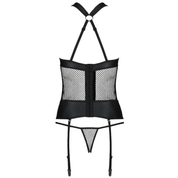 PASSION - AMANDA CORSET CUERO ECOLOGICO S/M - Imagen 5