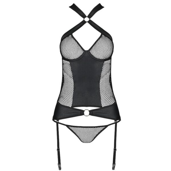 PASSION - AMANDA CORSET CUERO ECOLOGICO S/M - Imagen 4