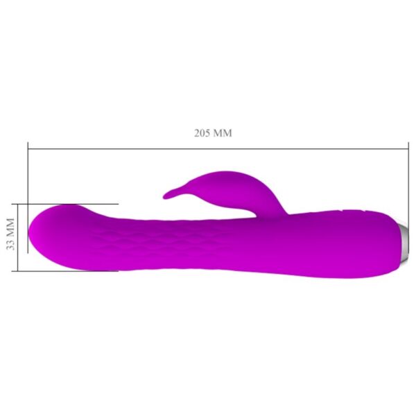 PRETTY LOVE - MOLLY VIBRADOR CON ROTACION RECARGABLE - Imagen 3