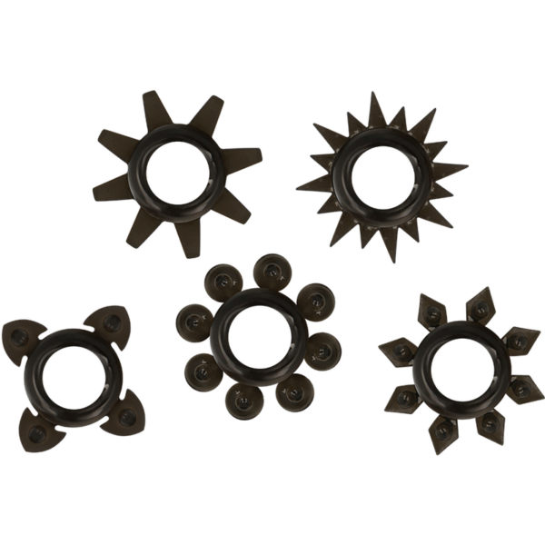 OHMAMA - SET 5 ANILLOS SILICONA TESTÍCULOS Y PENE - Imagen 2