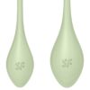 SATISFYER - YONI POWER 2 KIT DE ENTRENAMIENTO VERDE - Imagen 2