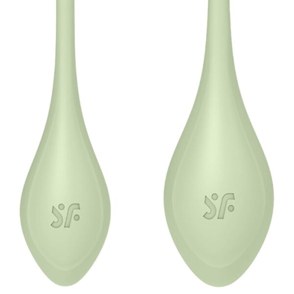SATISFYER - YONI POWER 2 KIT DE ENTRENAMIENTO VERDE - Imagen 2