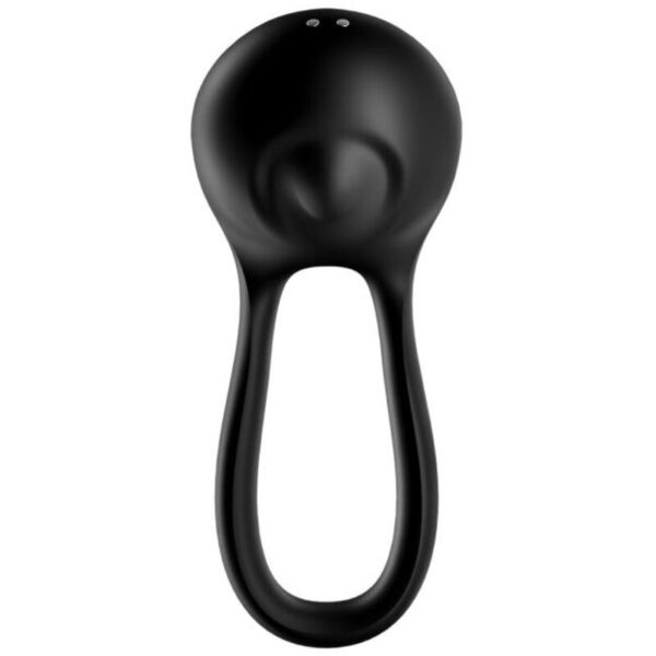 SATISFYER - MAJESTIC DUO ANILLO VIBRADOR NEGRO - Imagen 2