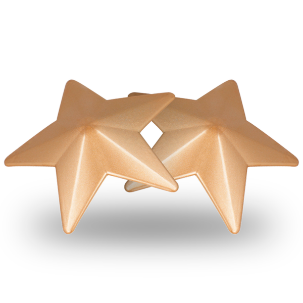 COQUETTE CHIC DESIRE - CUBRE PEZONES METAL ESTRELLAS - Imagen 4