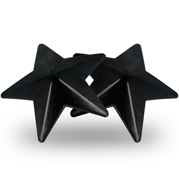 COQUETTE CHIC DESIRE - CUBRE PEZONES METAL ESTRELLAS NEGRAS - Imagen 4
