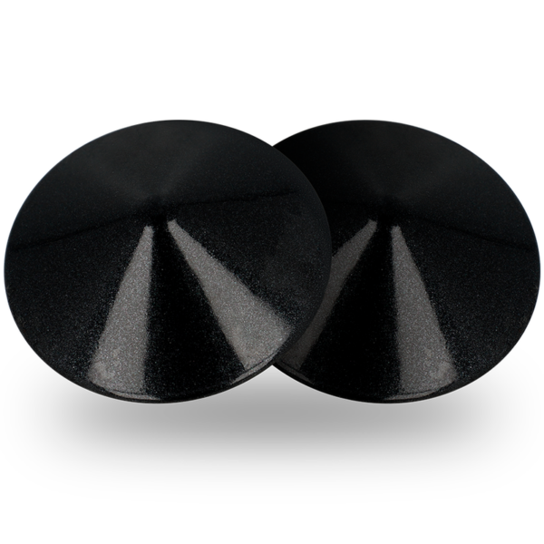 COQUETTE CHIC DESIRE - CUBRE PEZONES METAL CIRCULOS NEGROS - Imagen 3