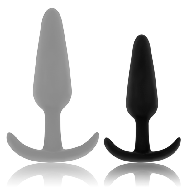 OHMAMA - PLUG ANAL SILICONA CON ASA PEQUEÑO - Imagen 3