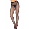 LEG AVENUE - MEDIAS DE RED CON ABERTURA - Imagen 4