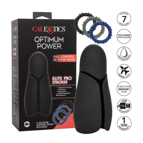 CALEXOTICS - MASTURBADOR ELITE PRO STROKER - Imagen 2