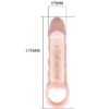 BAILE - FUNDA EXTENSORA PENE CON STRAP PARA TESTÍCULOS 13.5 CM - Imagen 3