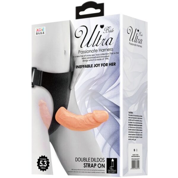 BAILE - ULTRA PASSIONATE HARNESS DILDOS DOBLES CON ARNÉS - Imagen 4