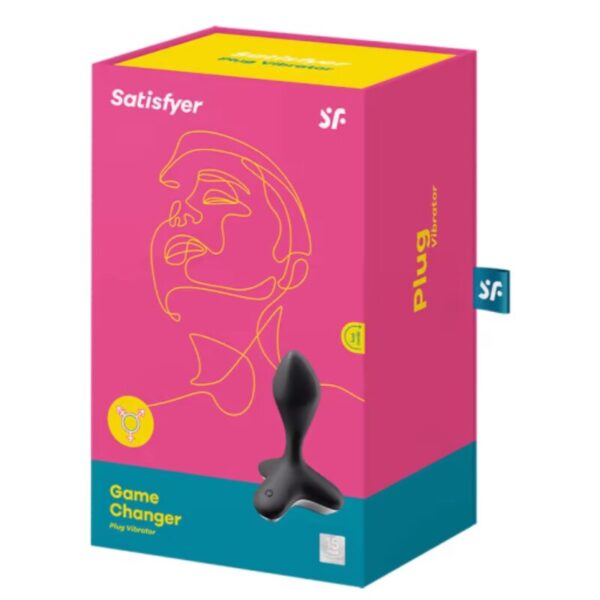 SATISFYER - GAME CHANGER PLUG VIBRADOR ROSA - Imagen 5