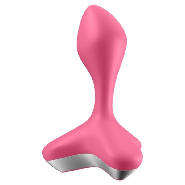 SATISFYER - GAME CHANGER PLUG VIBRADOR ROSA - Imagen 2