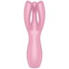 SATISFYER - THREESOME 3 VIBRADOR ROSA - Imagen 3