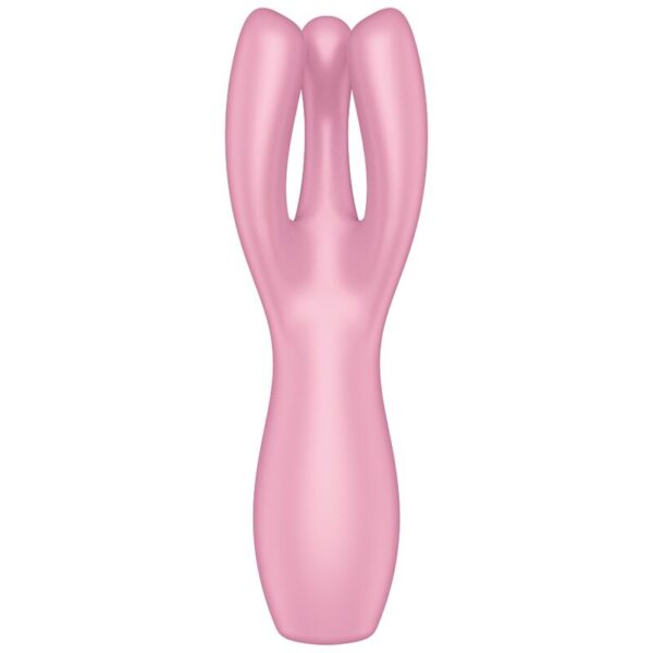 SATISFYER - THREESOME 3 VIBRADOR ROSA - Imagen 3
