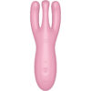 SATISFYER THREESOME 4 VIBRADOR APP - ROSA - Imagen 2