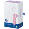 SATISFYER THREESOME 4 VIBRADOR APP - ROSA - Imagen 4