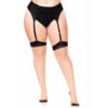 LEG AVENUE - MEDIAS NUDE CON TACON CUBANO Y COSTURA TRASERA PLUS - Imagen 3