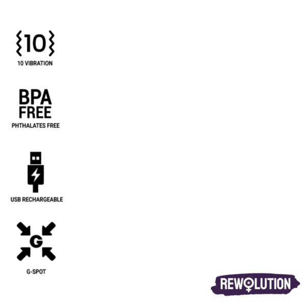 REWOLUTION - REWOBEADS BOLAS VIBRADORAS CONTROL REMOTO CON TECNOLOGIA WATCHME - Imagen 2