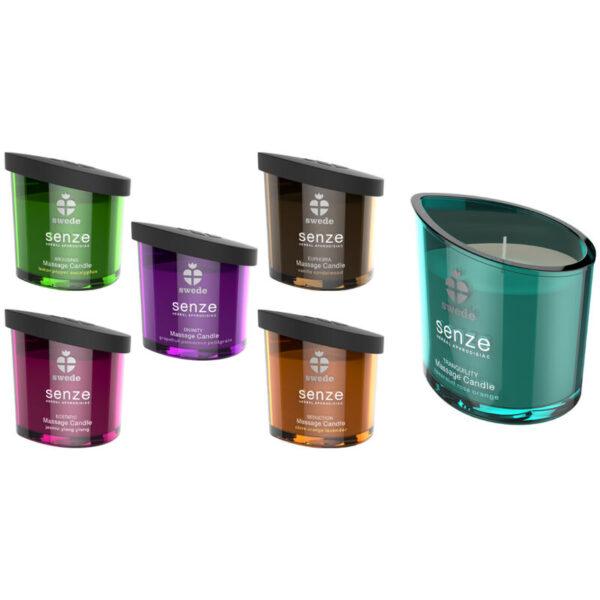 SWEDE - SENZE SEDUCTION VELA MASAJE - CLAVO, NARANJA, LAVANDA - Imagen 2