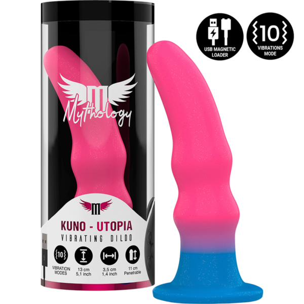 MYTHOLOGY - KUNO UTOPIA DILDO S - VIBRADOR COMPATIBLE CON WATCHME WIRELESS TECHNOLOGY - Imagen 5