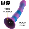 MYTHOLOGY - DION GALACTIC DILDO S - VIBRADOR COMPATIBLE CON WATCHME WIRELESS TECHNOLOGY - Imagen 4