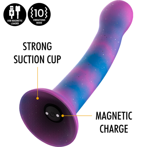 MYTHOLOGY - DION GALACTIC DILDO S - VIBRADOR COMPATIBLE CON WATCHME WIRELESS TECHNOLOGY - Imagen 4