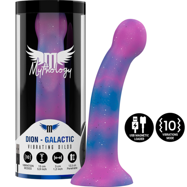 MYTHOLOGY - DION GALACTIC DILDO S - VIBRADOR COMPATIBLE CON WATCHME WIRELESS TECHNOLOGY - Imagen 3