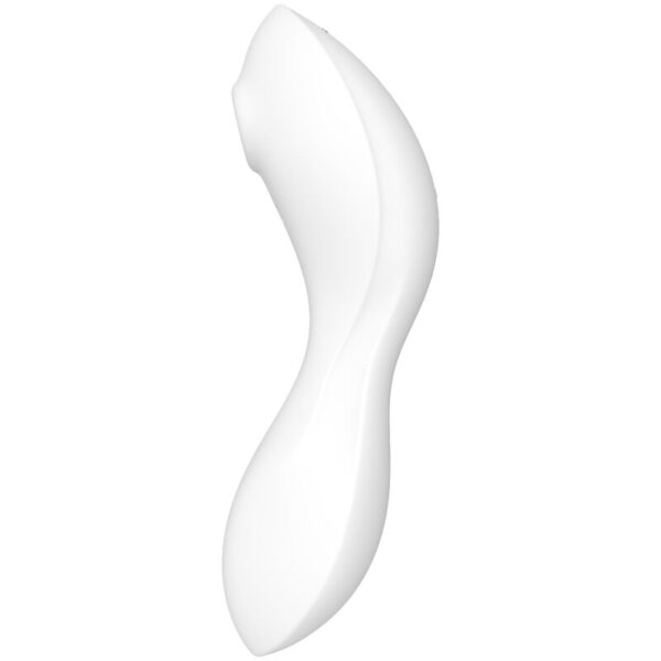 SATISFYER CURVY TRINITY 5 ESTIMULADOR Y VIBRADOR APP - AZUL - Imagen 2