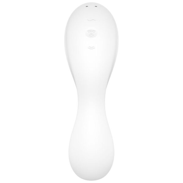 SATISFYER CURVY TRINITY 5 ESTIMULADOR Y VIBRADOR APP - AZUL - Imagen 3