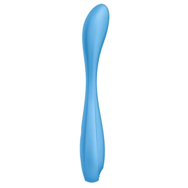 SATISFYER - G-SPOT FLEX 4+ MULTI VIBRADOR APP AZUL - Imagen 3