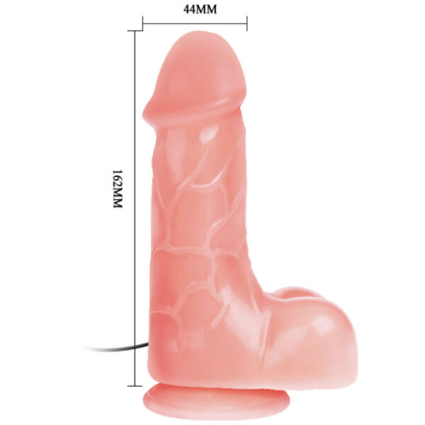 BAILE - INTREPID EMPEROR SUPER DONG DILDO REALÍSTICO VIBRADOR - Imagen 2
