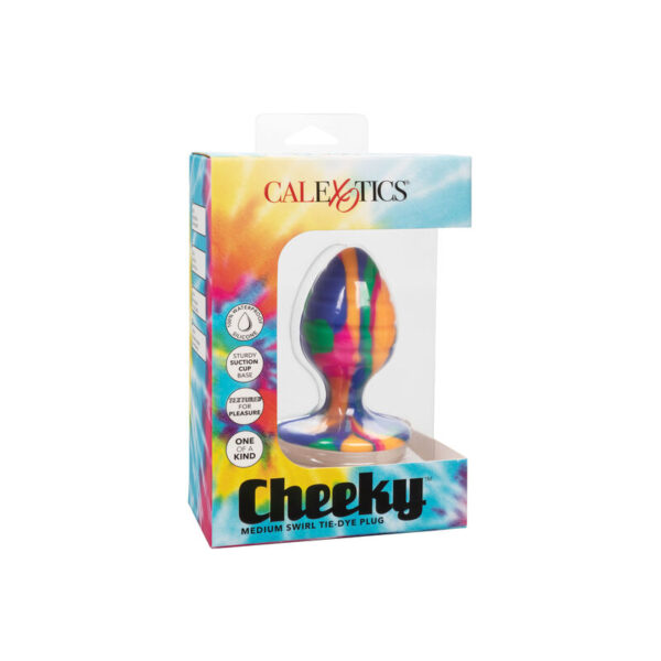 CALIFORNIA EXOTICS - PLUG ANAL CHEEKY MEDIANO SWIRL - Imagen 4