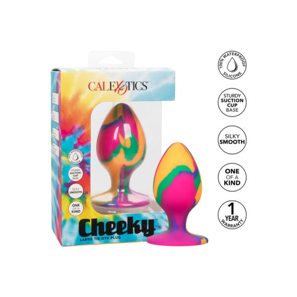 CALEXOTICS - CHEEKY LARGE TIE-DYE PLUG ANAL - Imagen 5