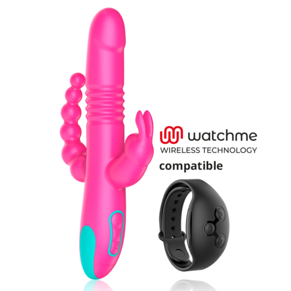 HAPPY LOKY - DONALD TRIPLE ESTIMULACIÓN: ANAL, PUNTO G  CLÍTORIS COMPATIBLE CON WATCHME WIRELESS TECHNOLOGY - Imagen 2