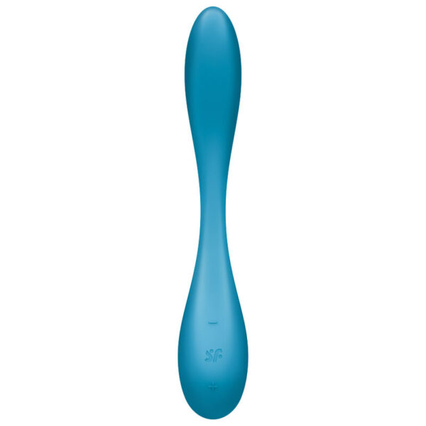 SATISFYER - G-SPOT FLEX 5 MULTI VIBRADOR AZUL - Imagen 2